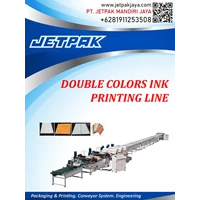 DOUBLE COLORS INK PRINTING LINE