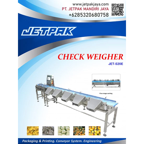 Check Weigher Machine JET 520 Series