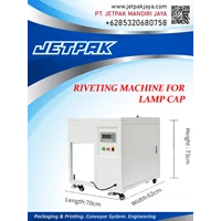 RIVETING MACHINE FOR LAMP CUP