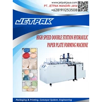 High Speed Double Station Hydraulic Paper Plate Forming Machine