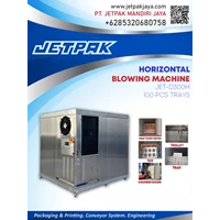HORIZONTAL BLOWING MACHINE (JET-D300H) 100 PCS TRAYS