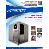 HORIZONTAL BLOWING MACHINE (JET-D300H) 50 PCS TRAYS