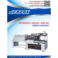 AUTOMATIC L SEALER  HOT AIR CIRCULATION SHRINK MACHINE