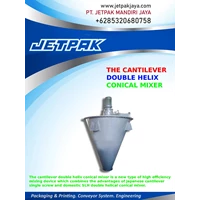 The Cantiliver Double Helix Conical Mixer
