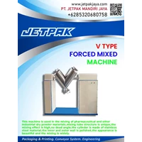 V Type Forced Mixer Machine