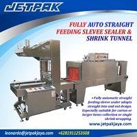Fully-auto Straight Feeding Sleeve Sealer & Shrink Tunnel 