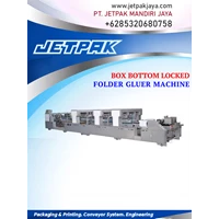 BOX BOTTOM LOCKED FOLDER GLUER MACHINE - MESIN PENGEMAS