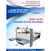 SEMI-AUTO FOLDER GLUER MACHINE - MESIN PENGEMAS