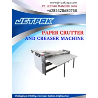 PAPER CRUTTER AND CREASER MACHINE
