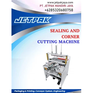 SEALING AND CORNER CUTTING MACHINE