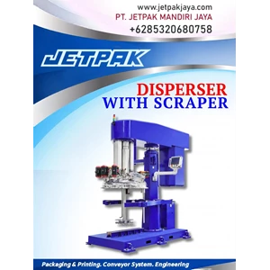 DISPERSER SCRAPER MACHINE / MESIN SCRAPER