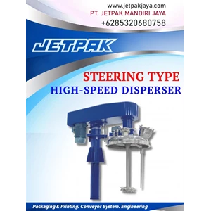STEERING-TYPE HIGH SPEED DISPERSER MACHINE