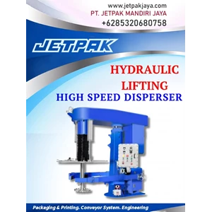 HYDRAULIC LIFTING HIGH SPEED DISPERSER MACHINE