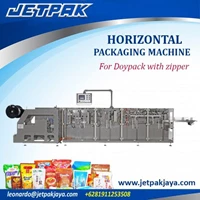 Mesin Pembuat Kemasan - Horizontal Packing Machine For Doypack With Zipper