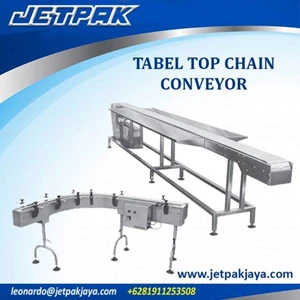TABLE TOP CHAIN CONVEYOR