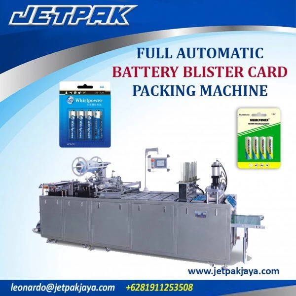 Alat Alat Mesin - Full Automatic Battery Blister Card Packing Machine