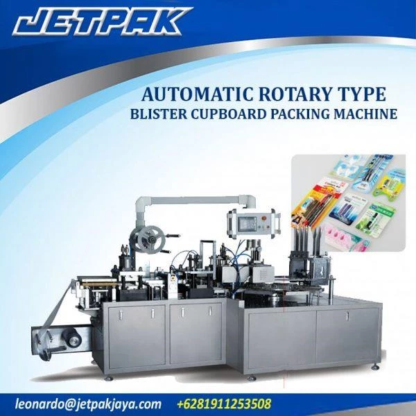 Alat Alat Mesin - Automatic Rotary Type Blister Cupboard Packing Machine