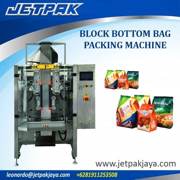 Block Bottom Bag Packing Machine - Mesin Pengisian