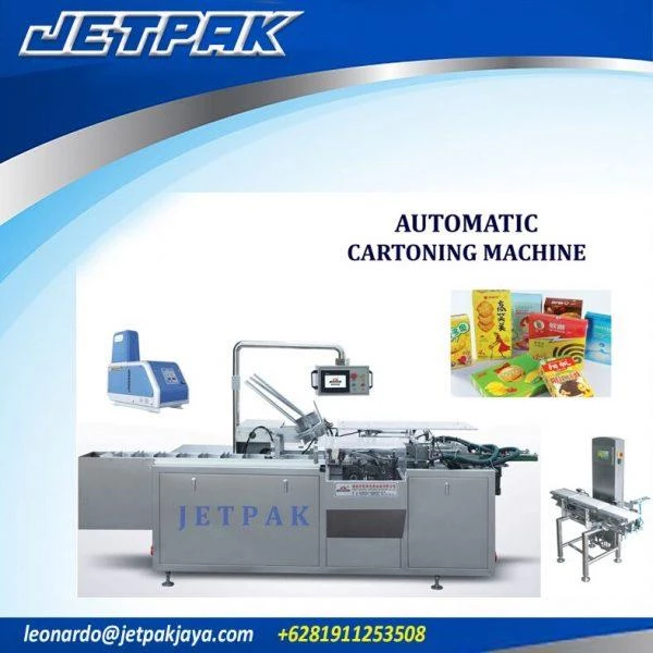 Automatic Cartoning Machine 100A 160A - Mesin Pengisian