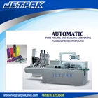 AUTOMATIC TUBE FILLING AND SEALING CARTONING PACKING PRODUCTION LINE 1