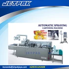 AUTOMATIC SPRAYING CARTONING MACHINE - Mesin Cartoning Otomatis untuk Sprayer 1