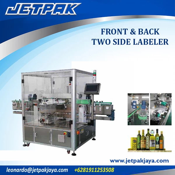 FRONT AND BACK TWO SIDE LABELER