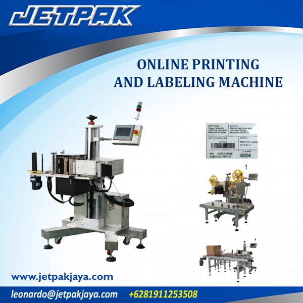 ONLINE PRINTING AND LABELING MACHINE