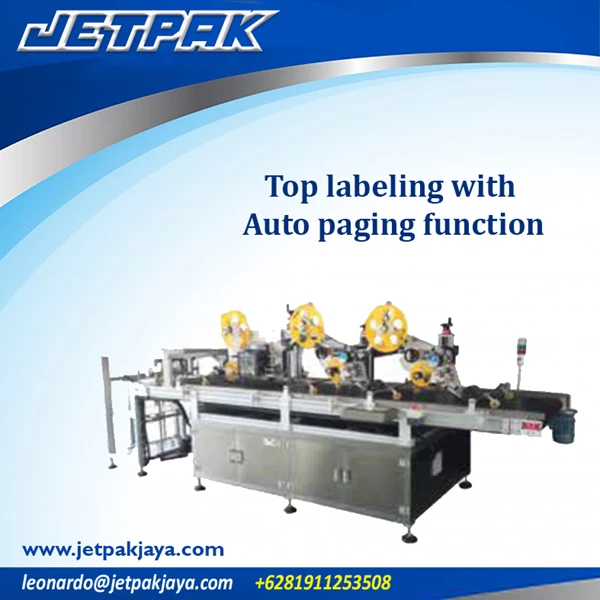 TOP LABELING WITH AUTO PAGING FUNCTION
