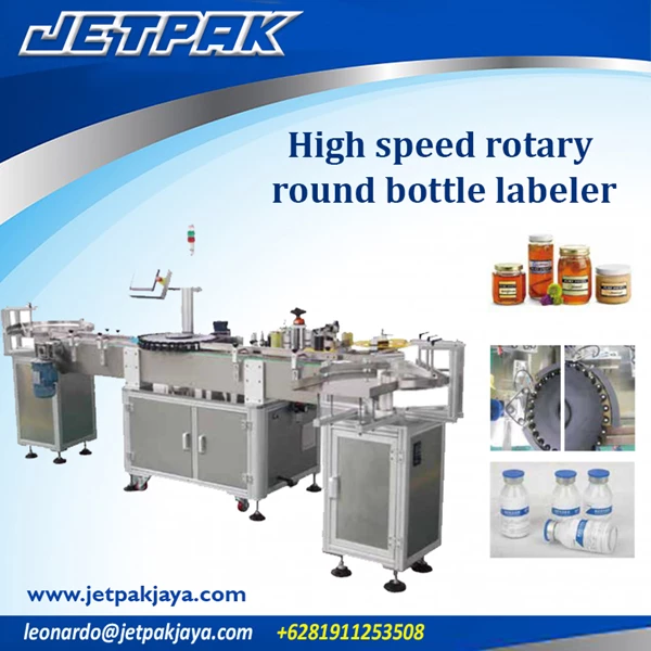 HIGH SPEED ROTARY ROUND BOTTLE LABELER