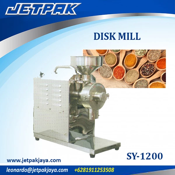 DISK MILL (SY-1200) - Mesin Giling