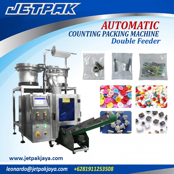 AUTOMATIC COUNTING PACKING MACHINE (Double Feeder) - Mesin Pengemas Otomatis