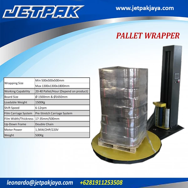 PALLET WRAPPER - Mesin Wrap