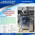 6 LINES VERTICAL POWDER PACKING MACHINE (JET-VA6) - Mesin Pengemas Otomatis 1