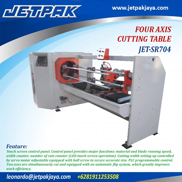 FOUR AXIS CUTTING TABLE - Mesin Pemotong Isolasi
