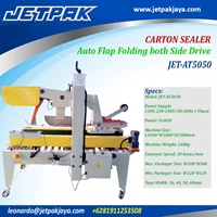 CARTON SEALER (Auto Flap Folding both Side Drive) (JET-AT5050)