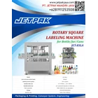 ROTARY SQUARE LABELING MACHINE - Mesin Label 1