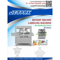 ROTARY SQUARE LABELING MACHINE - Mesin Label