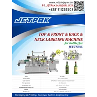 TOP & FRONT & BACK & NECK LABELING MACHINE - Mesin Label
