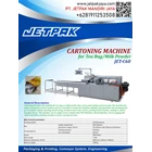 CARTONING MACHINE FOR TEA BAG AND POWDER (JET-C60) - Mesin Cartoning/Mesin Pengemas Otomatis 1