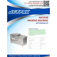 VACUUM PACKING MACHINE (JET-VDZ6002S) - Mesin Pengemas Otomatis