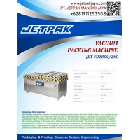 VACUUM PACKING MACHINE (JET-VDZ8002SC) - Mesin Pengemas Otomatis
