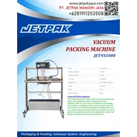 VACUUM PACKING MACHINE (JET-VS1000) - Mesin Pengemas Otomatis